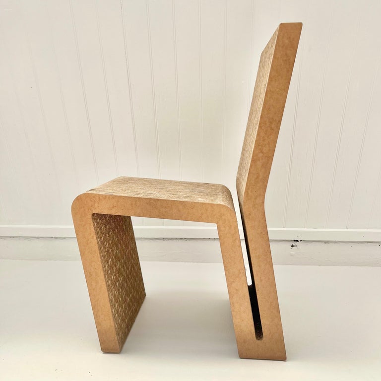 Vitra Frank Gehry "Easy Edges" Side Chair, 1970s