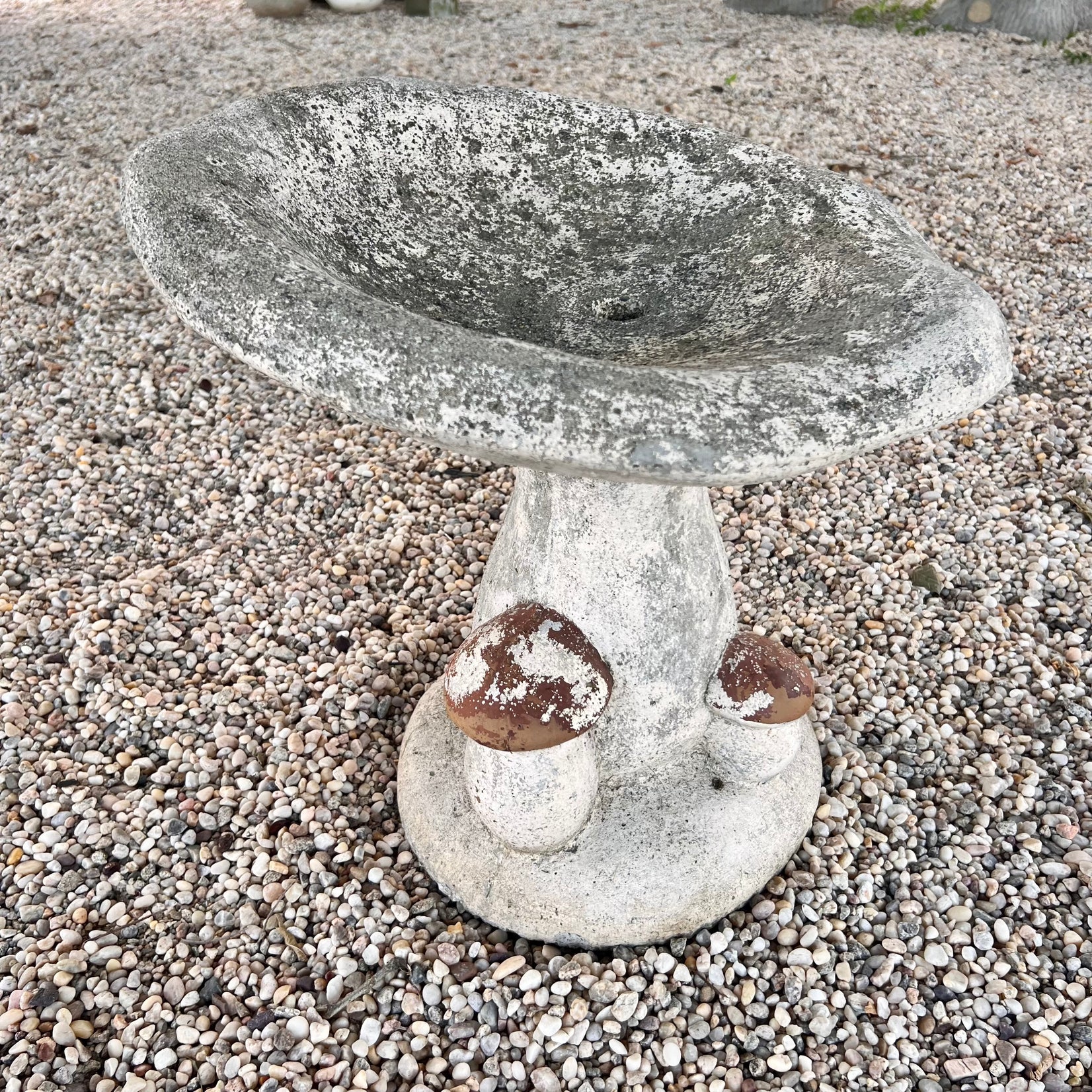 Concrete Mushroom Stools, 1950s France