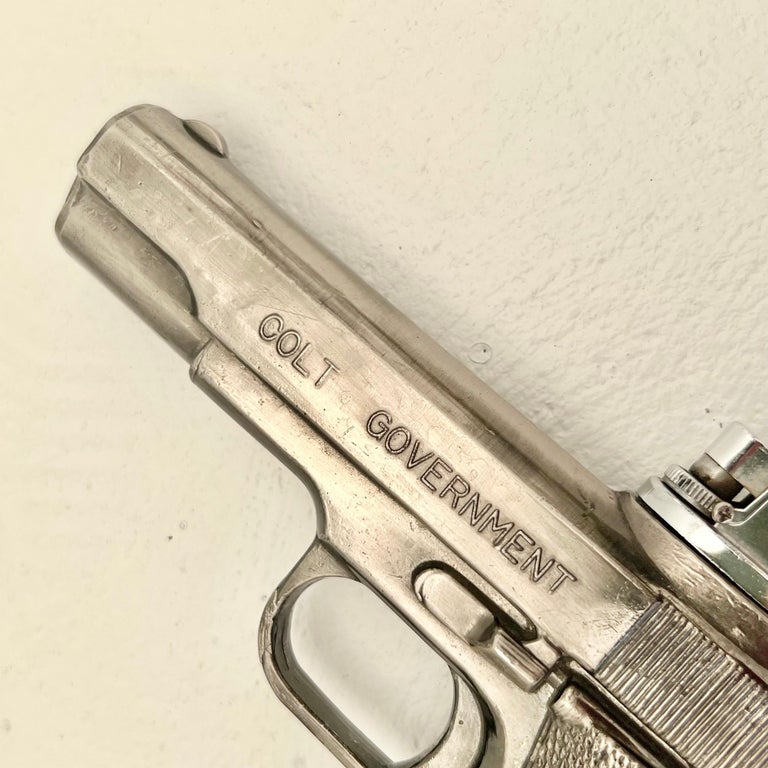 Vintage Colt Government Handgun Lighter, 1980s Japan