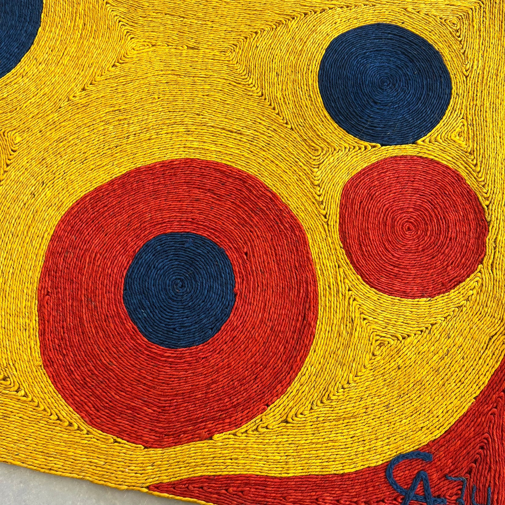 Jute 'Sun' Tapestry