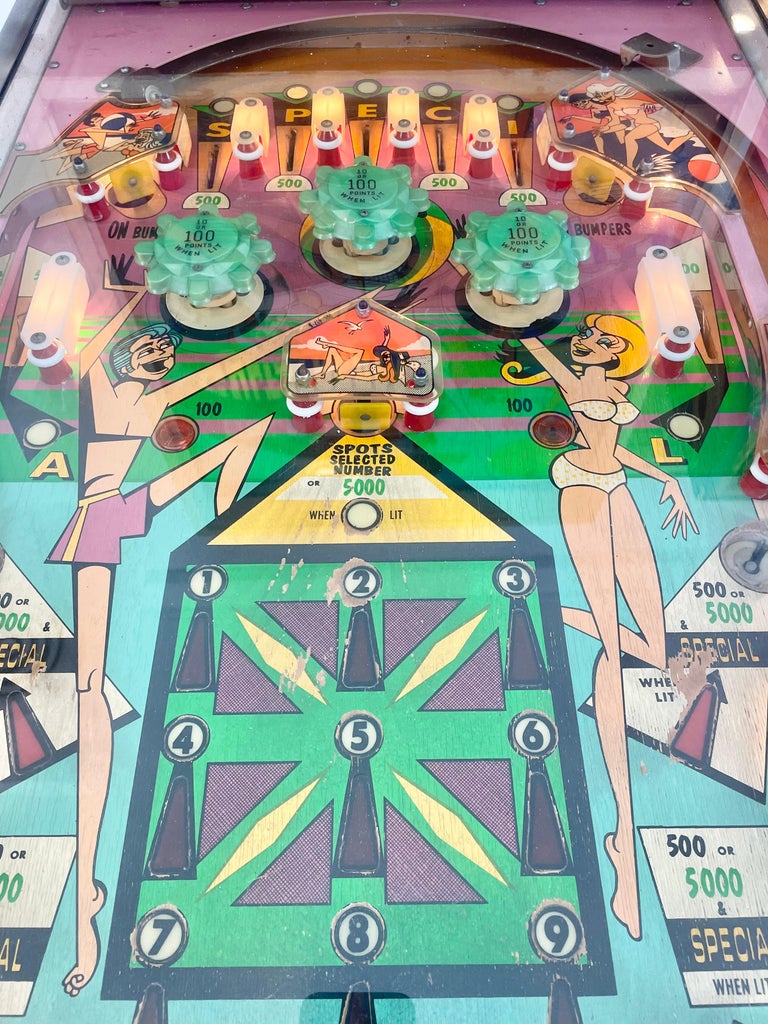 Gulfstream Pinball Arcade Game, 1972, USA