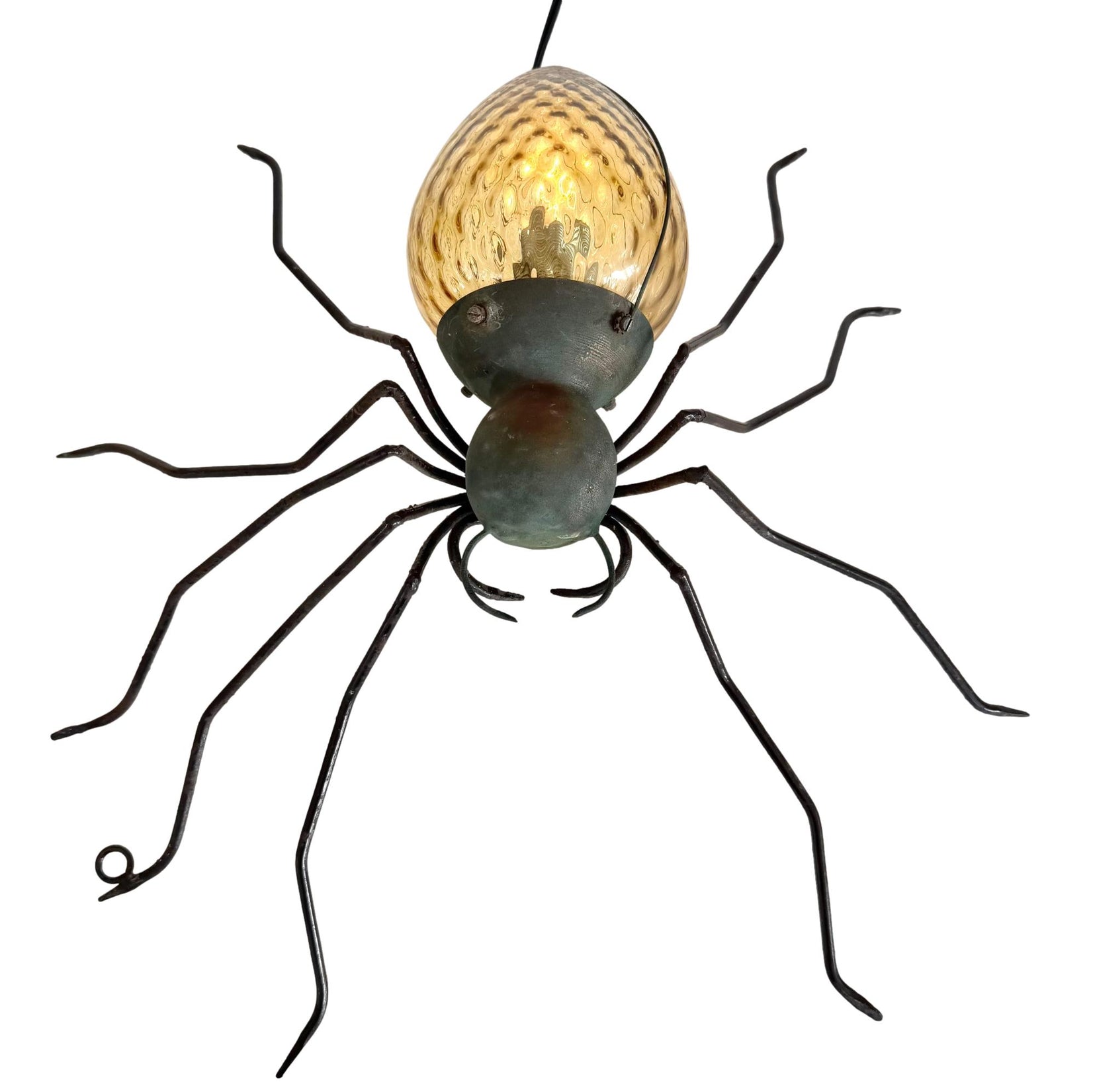 Copper Spider Sconce