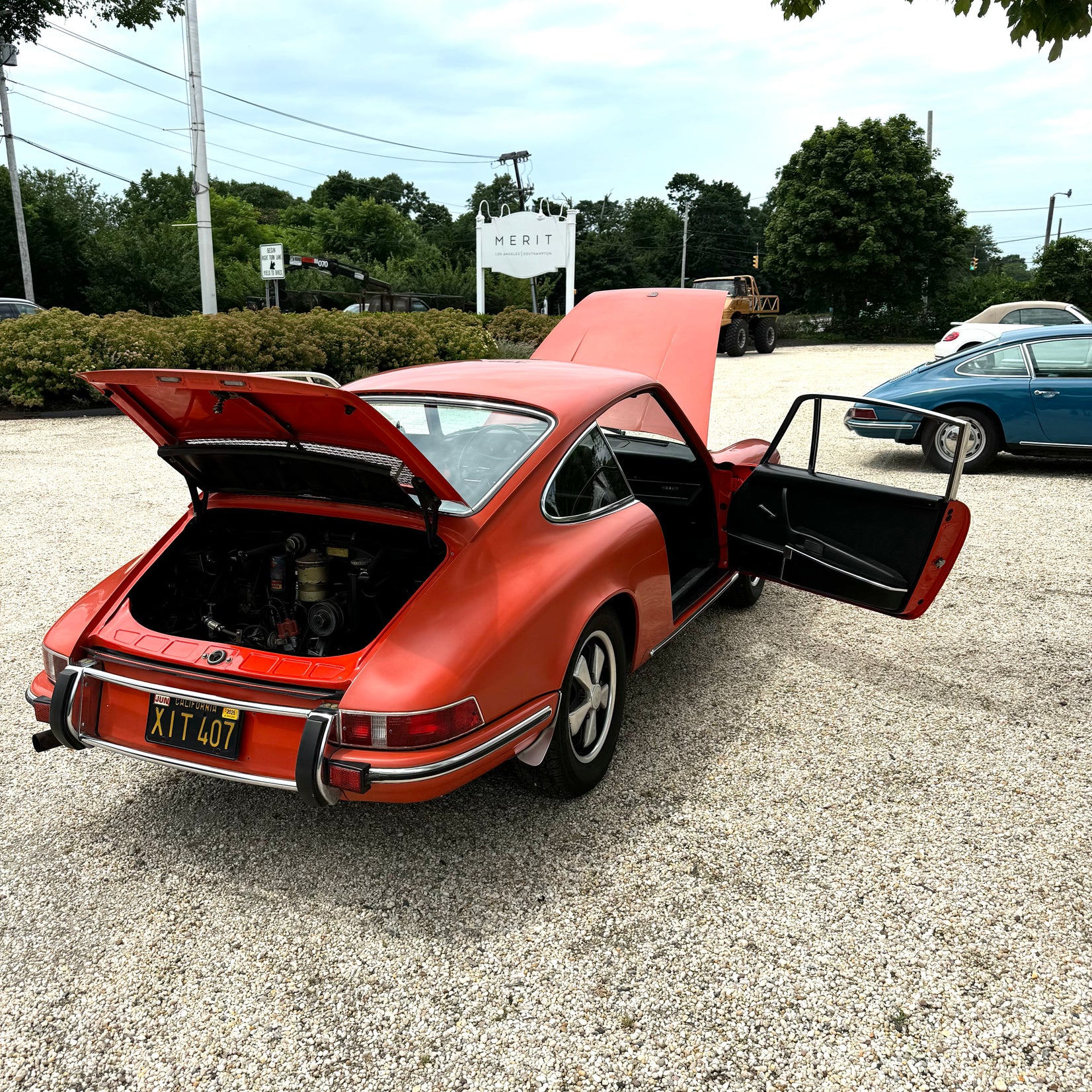 Tangerine Porsche 912