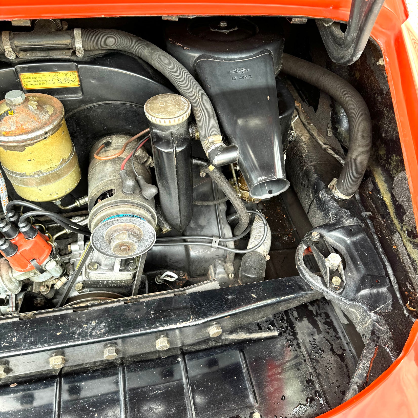 Tangerine Porsche 912