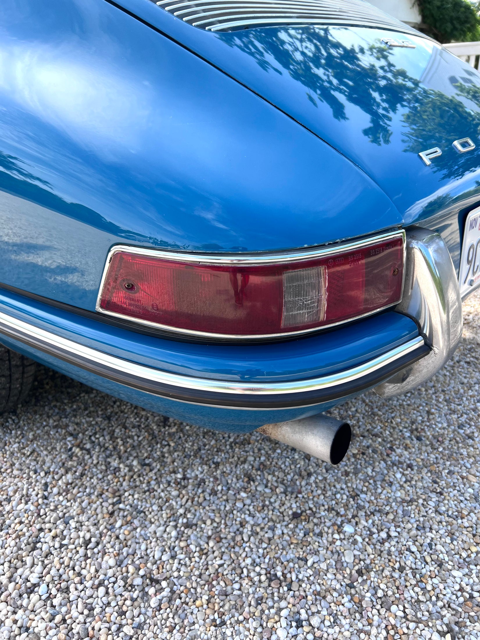 1967 Aga Blue 5-Speed Porsche 912