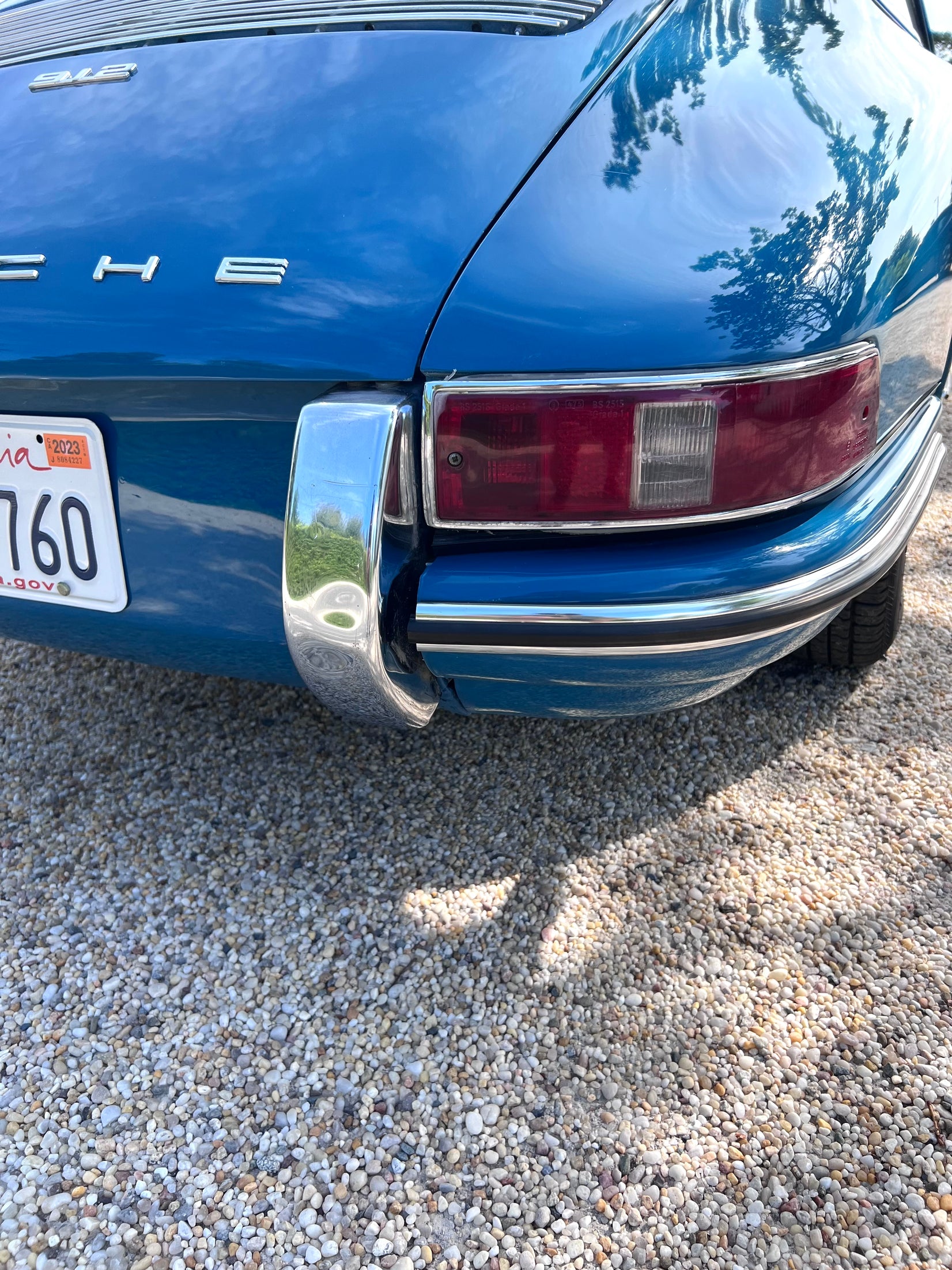 1967 Aga Blue 5-Speed Porsche 912