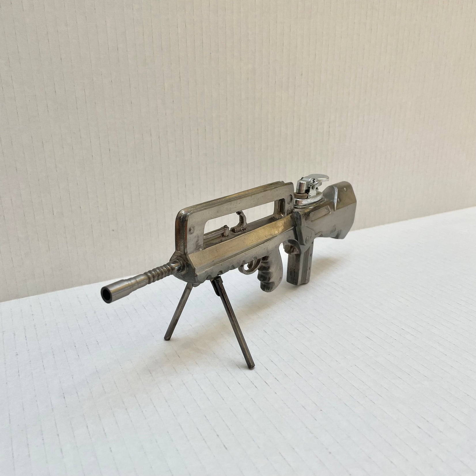 Vintage FAMAS Assault Rifle Lighter, 1980s Japan