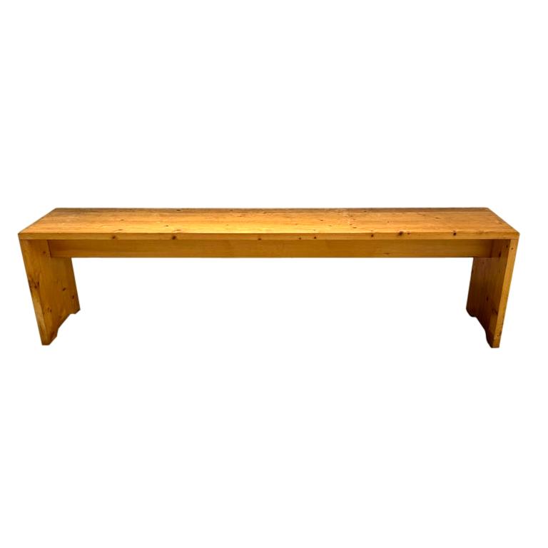 Long Pine Bench for Les Arcs