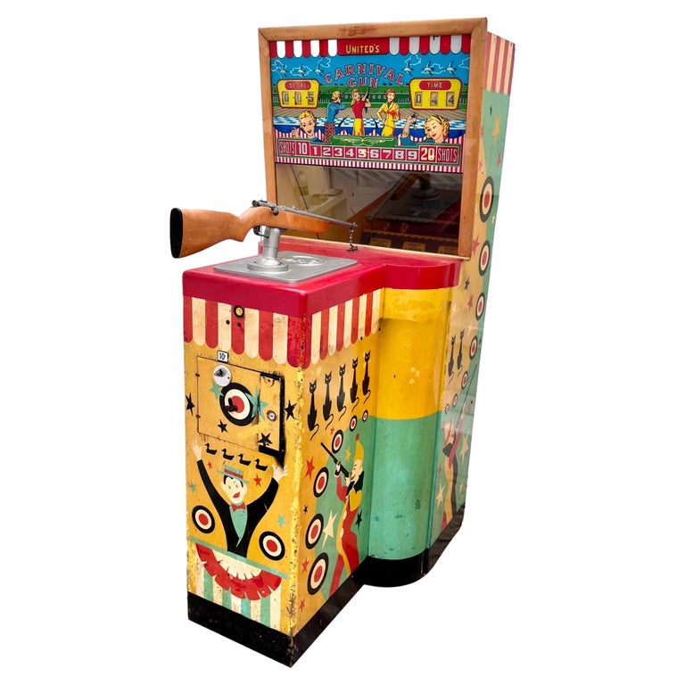 United's "Carnival Gun" Arcade Game, circa 1954 USA