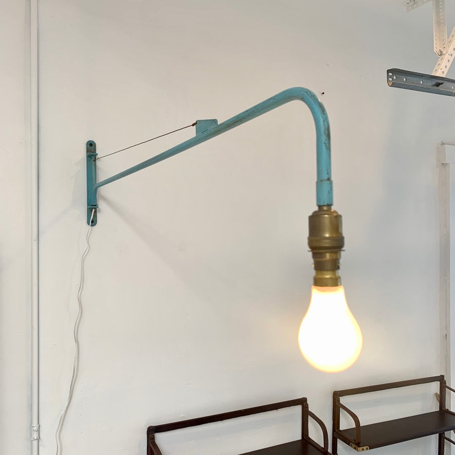 Jean Prouvé Style Swing Arm Jib Sconce