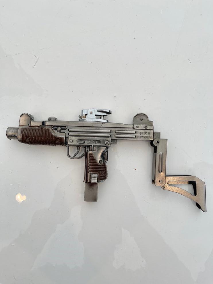 Uzi Gun Tabletop Lighter
