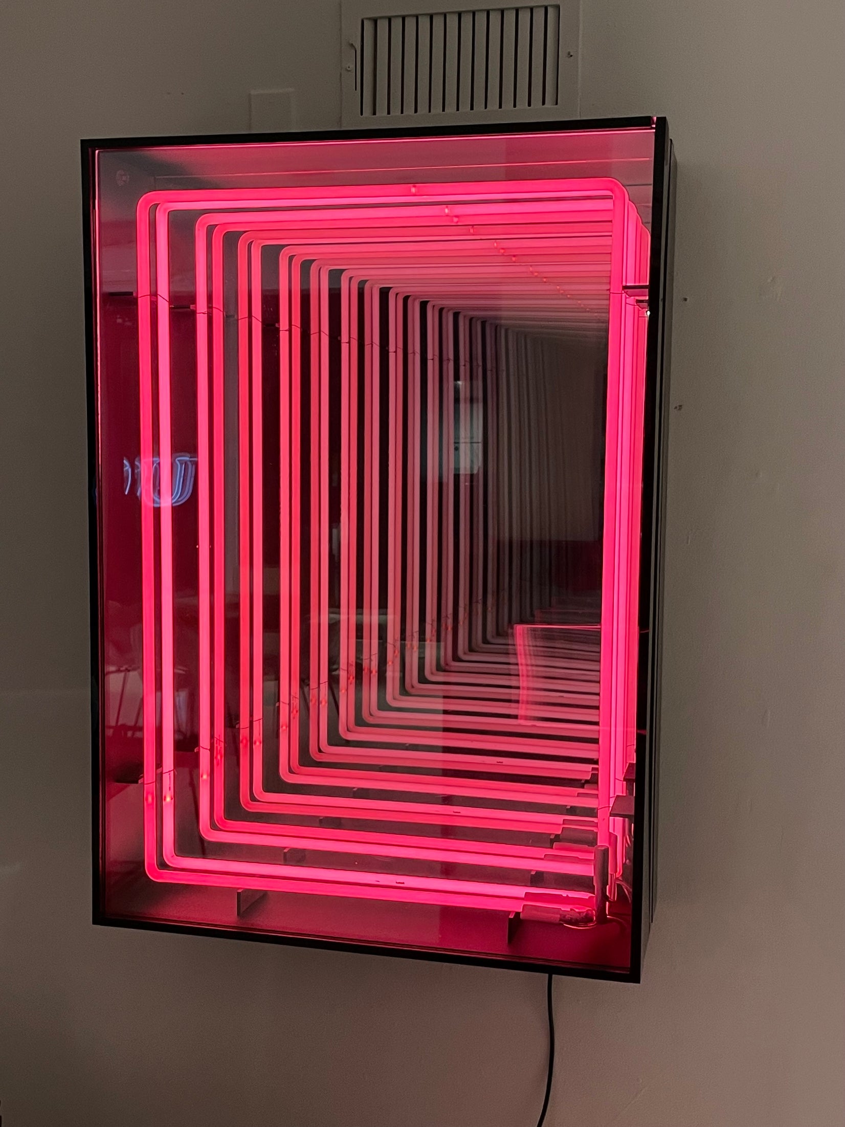Neon Infinity Mirror by Merit Los Angeles