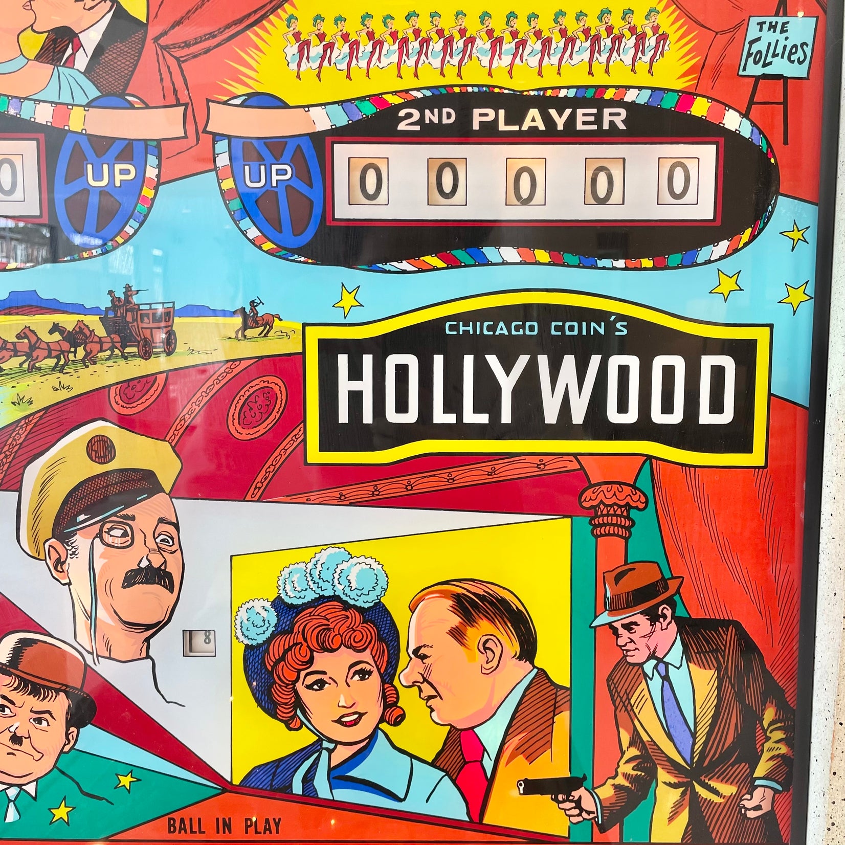 Hollywood Pinball Arcade Game, 1976 USA