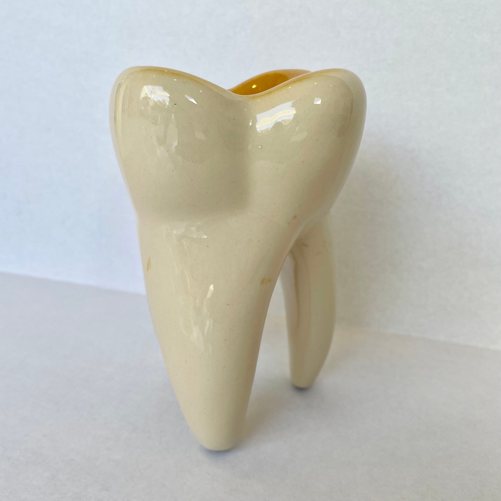 Giant Ceramic Tooth Catchall, 1950s France