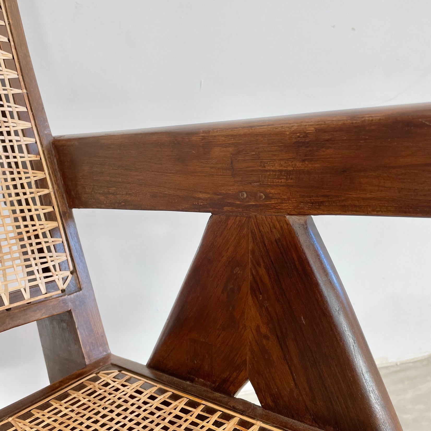 Pierre Jeanneret Easy Chairs, 1950s Chandigargh