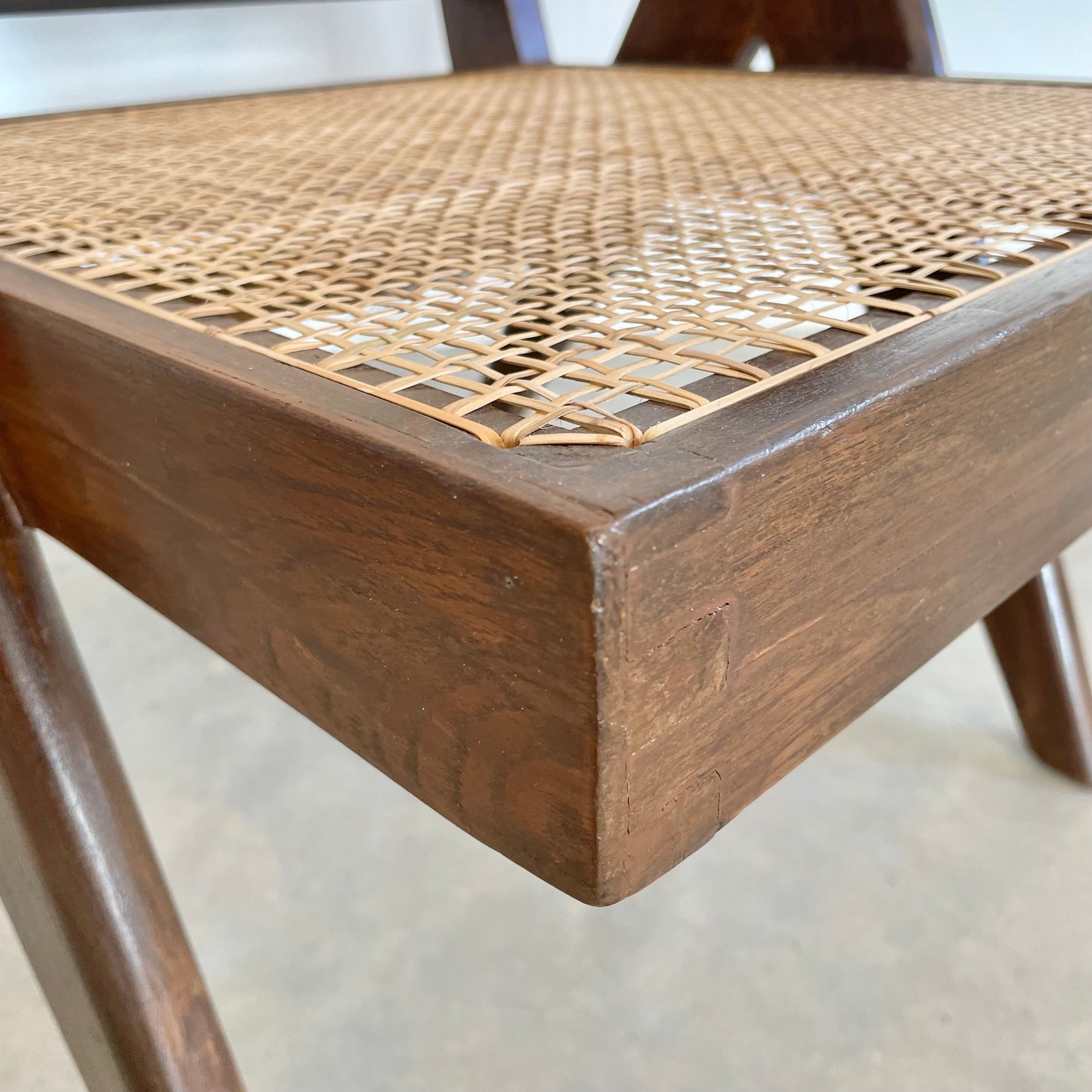 Pierre Jeanneret Easy Chairs, 1950s Chandigargh