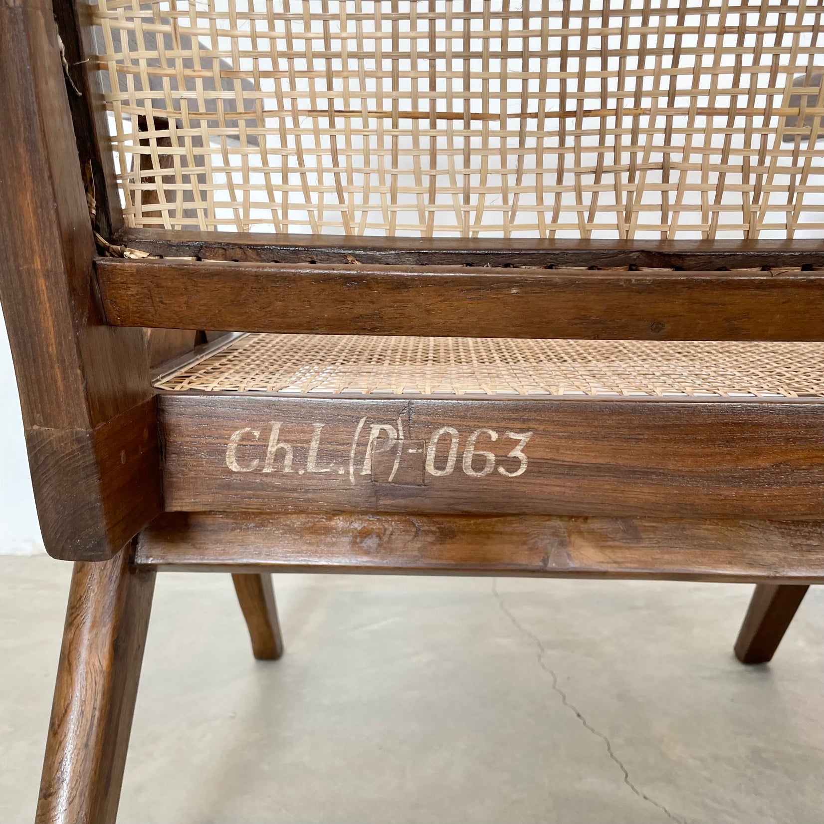 Pierre Jeanneret Easy Chairs, 1950s Chandigargh