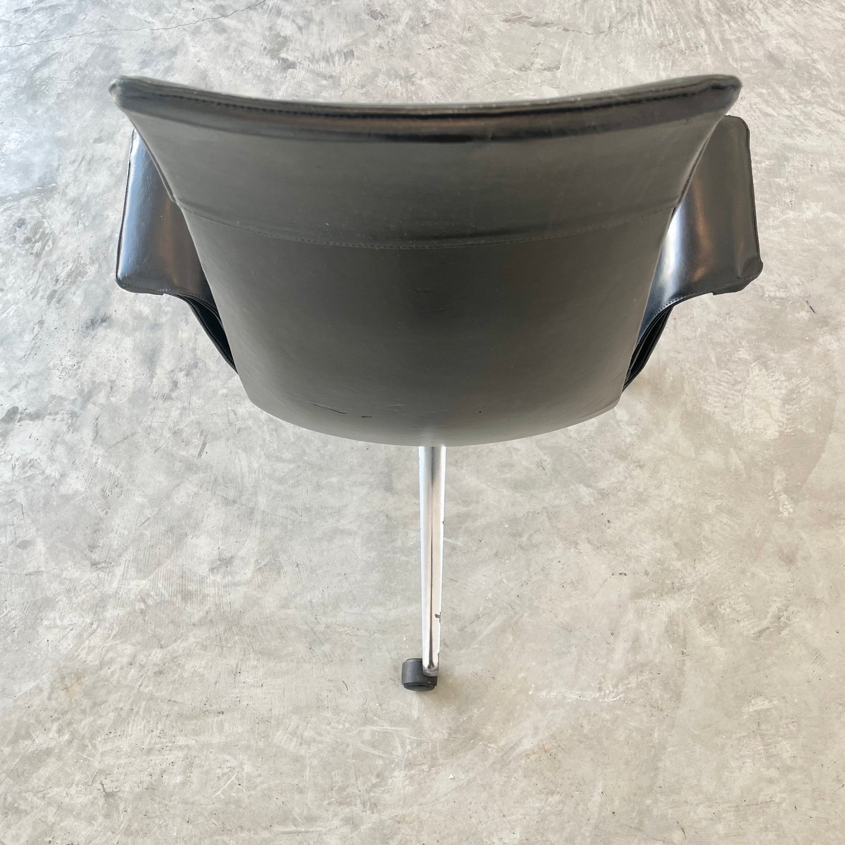 Fabricius Kastholm Leather 'Bird' Chairs