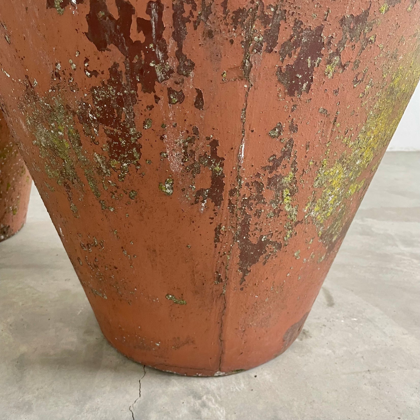 Monumental Willy Guhl Concrete Vase, 1960s Switzerland