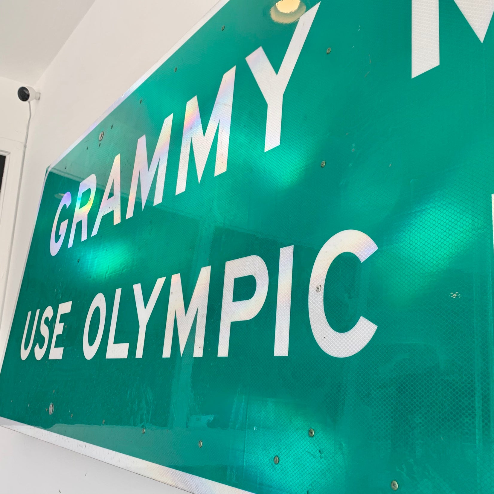 Grammy Museum Los Angeles Freeway Sign