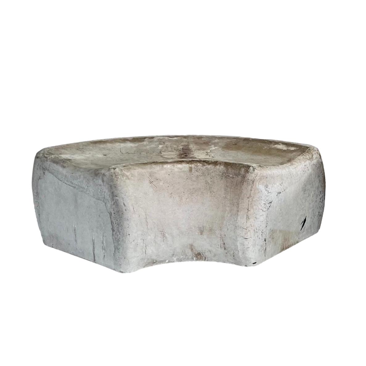 Curved Concrete Benches
