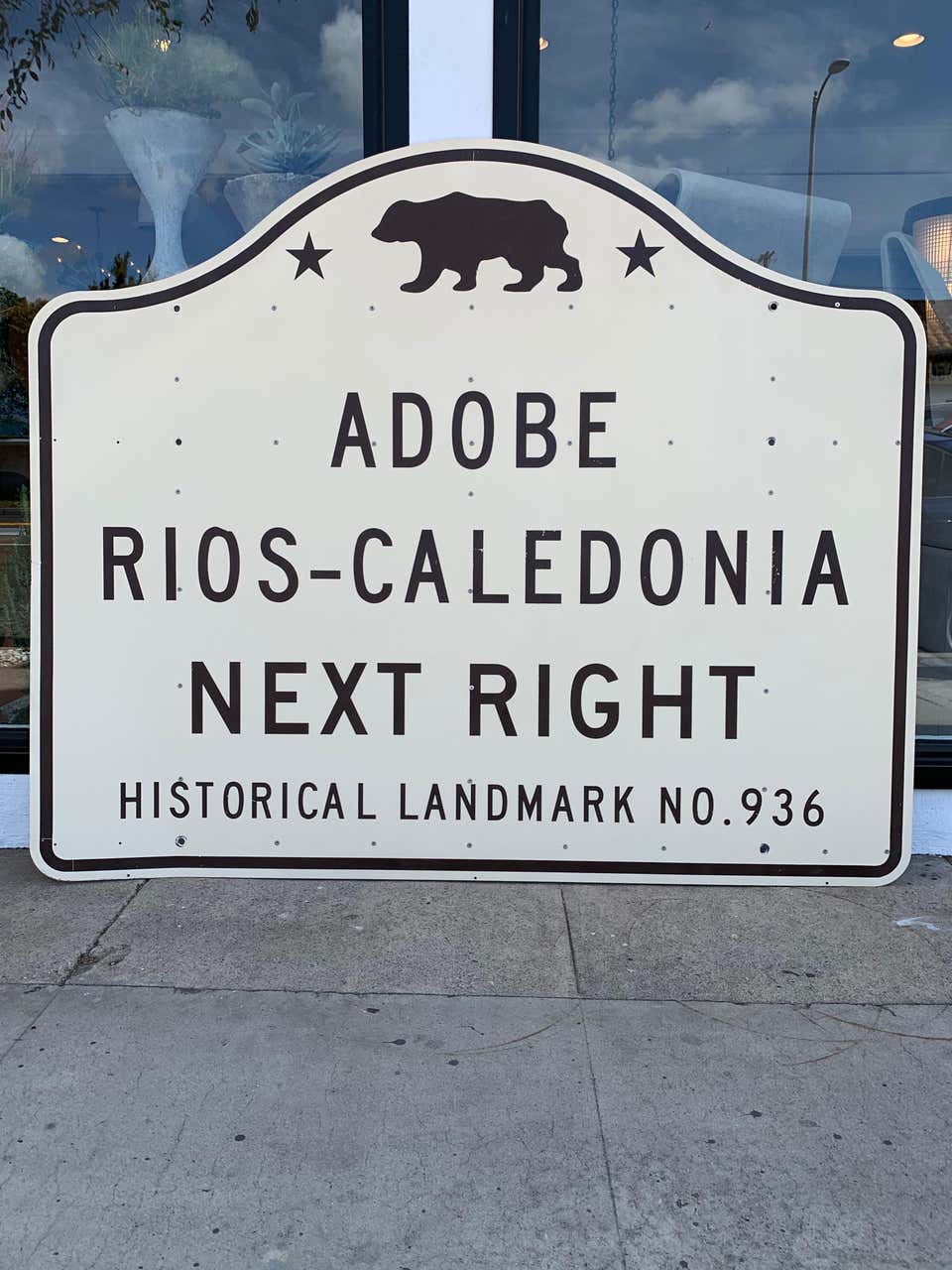 Vintage California Historical Landmark Sign