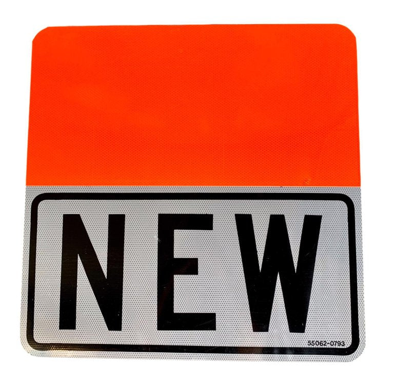 Vintage NEW Road Sign