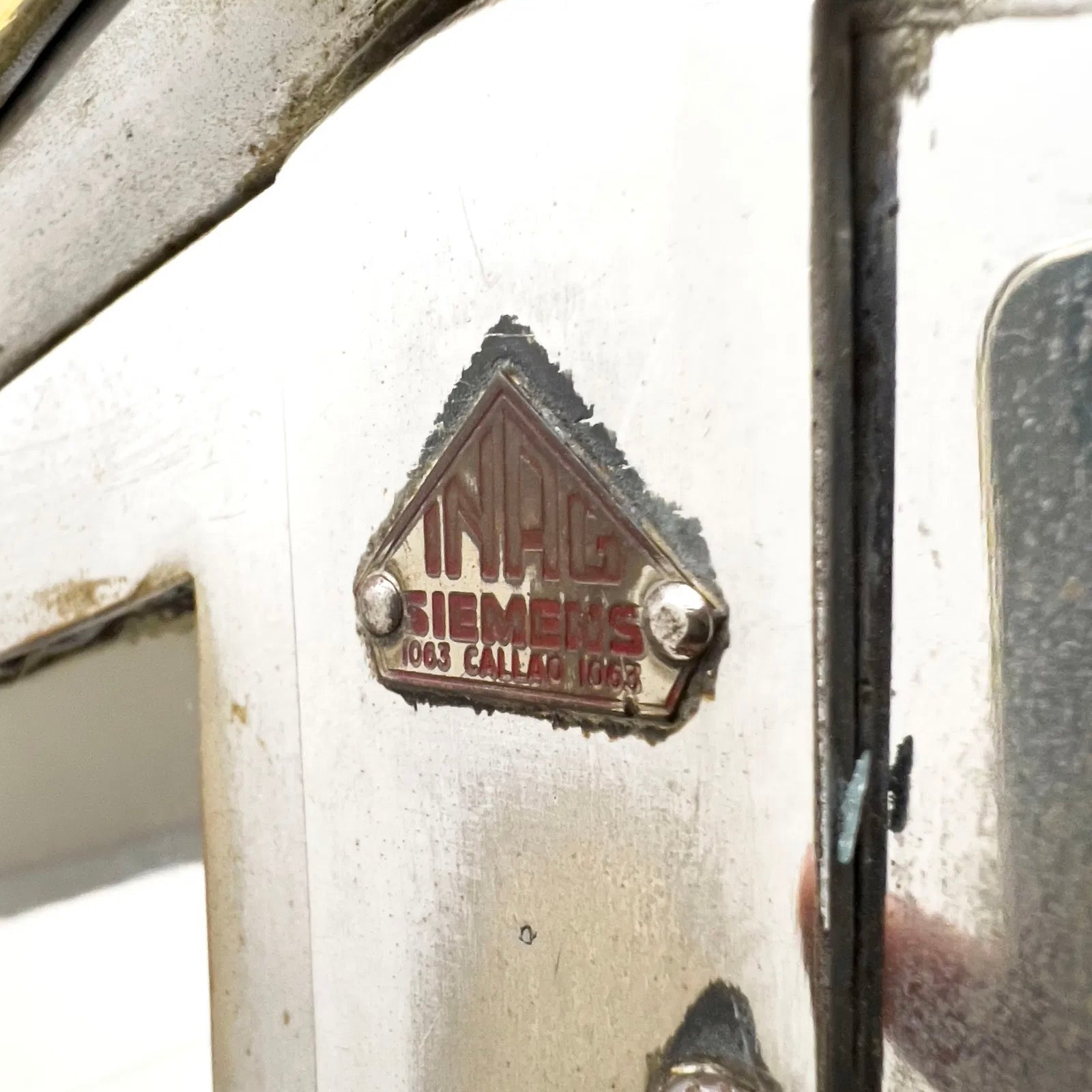 Double Door Iron and Glass Vitrine