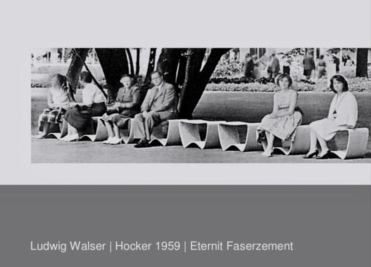 Eternit Conrete Stool