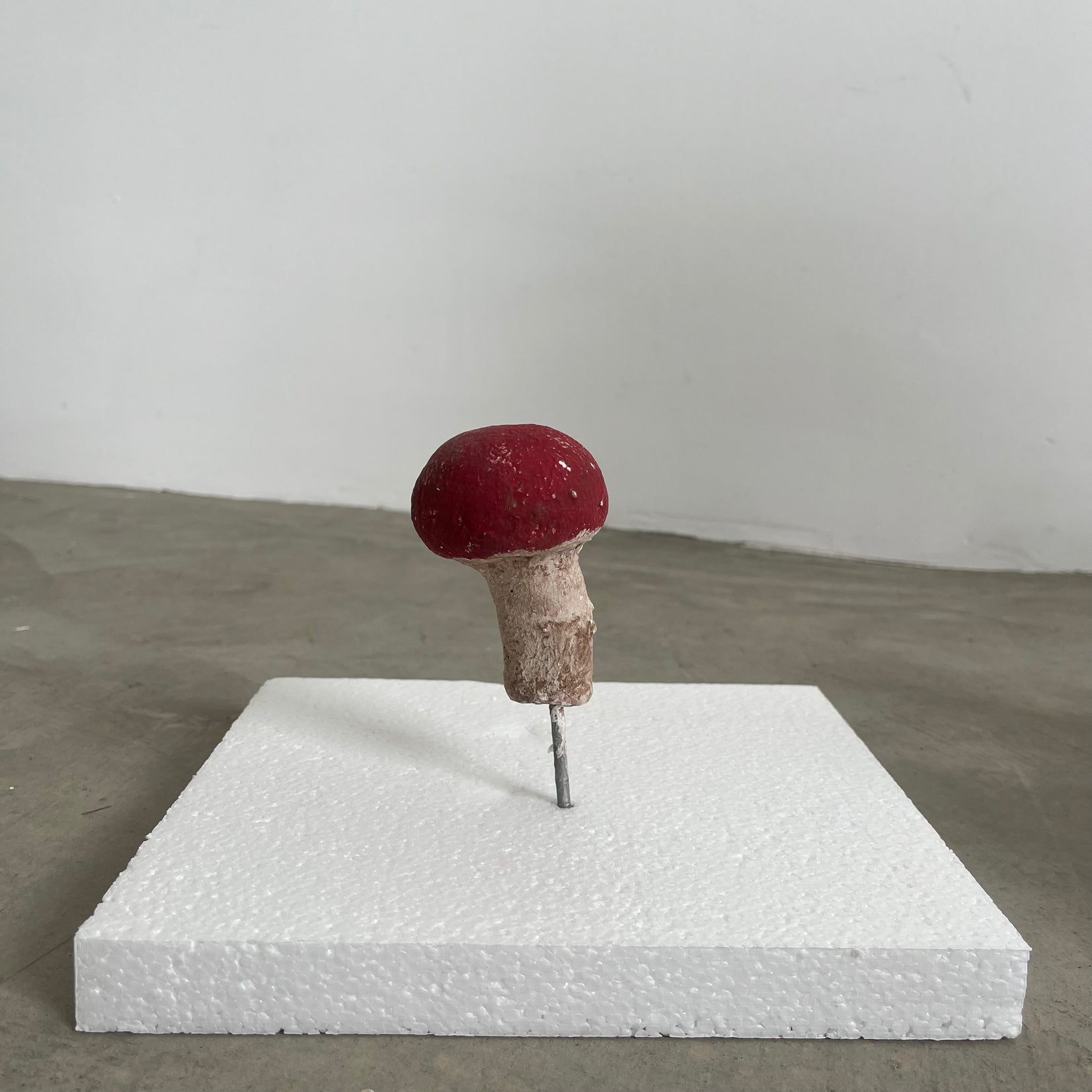 Set of 13 Concrete Mushrooms