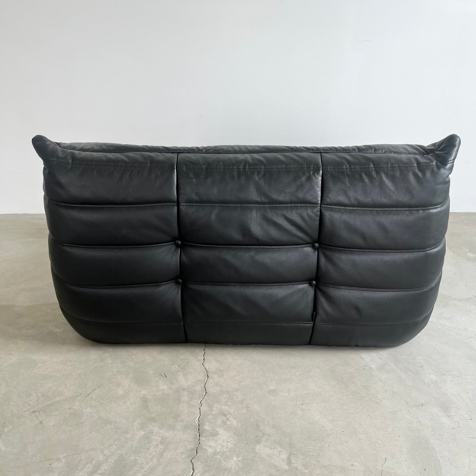 Black Leather Togo Set