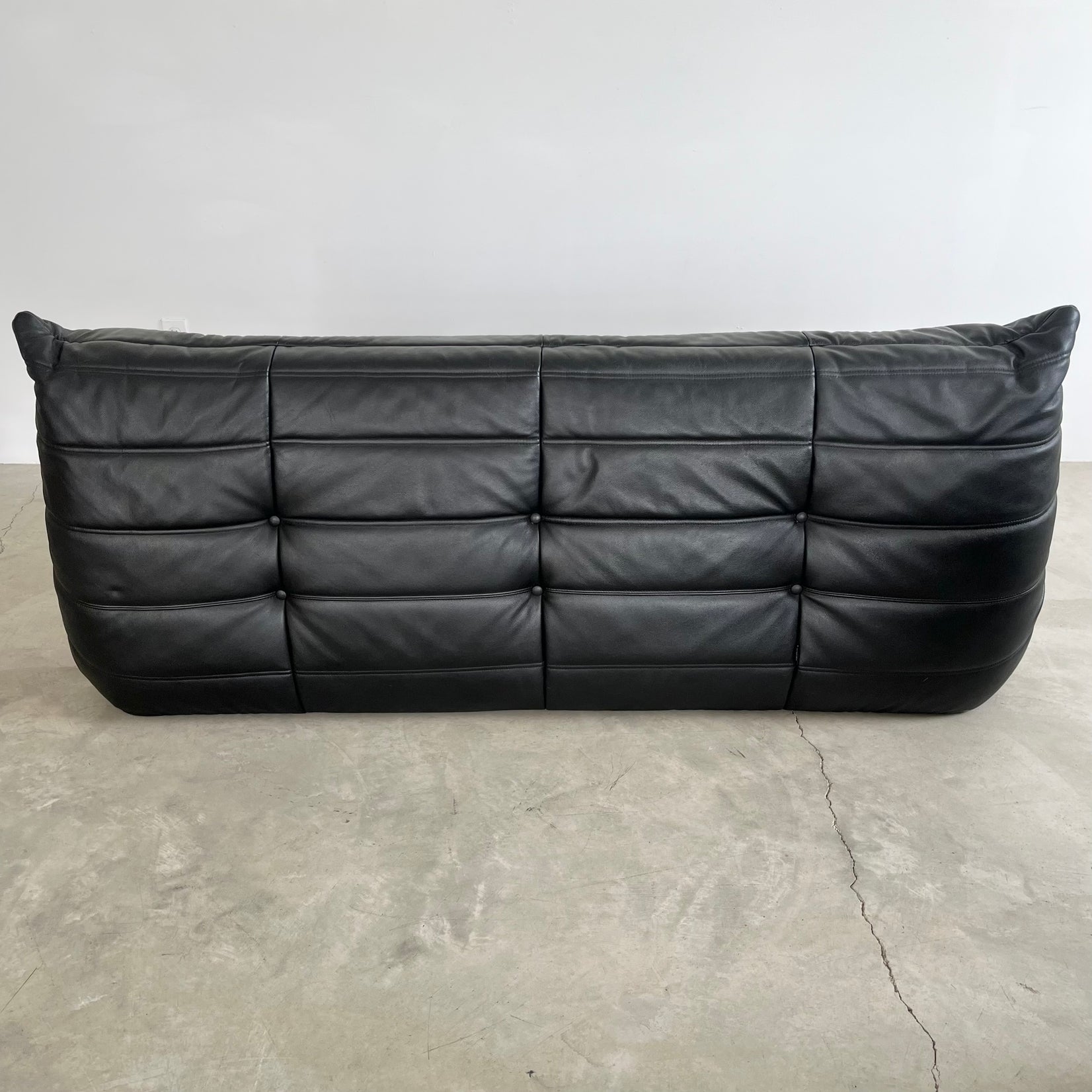 Black Leather Togo Set