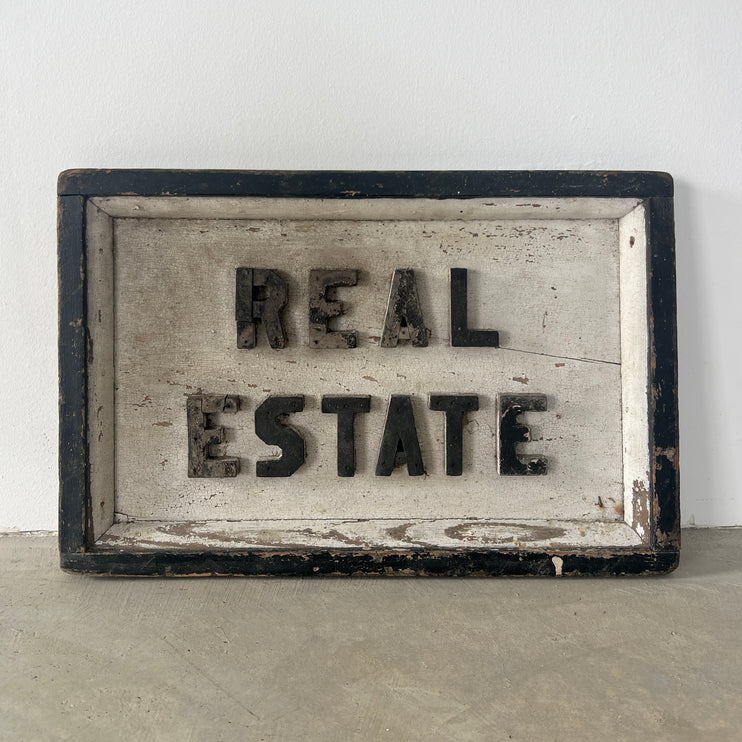 Double Sided Wood Real Estate Sign