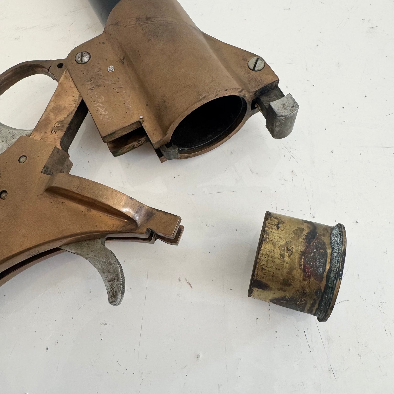 WWII Brass Flare Gun