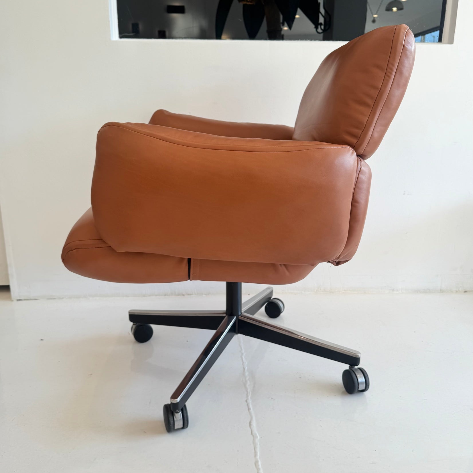 Saddle Leather Desk Chair