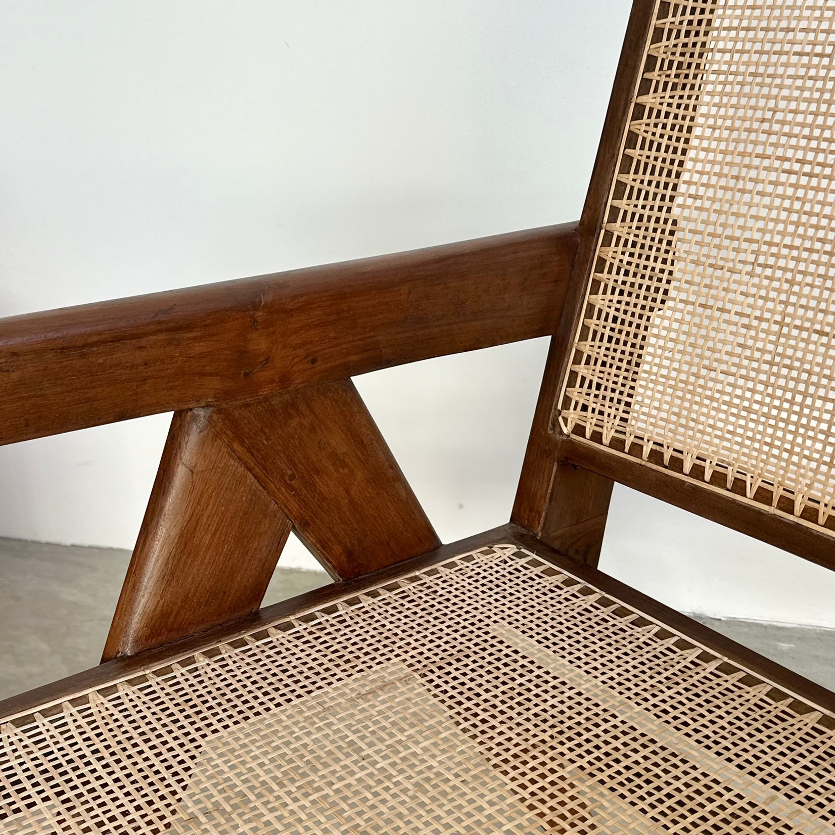 Pair of Pierre Jeanneret Easy Chairs, 1950s Chandigargh