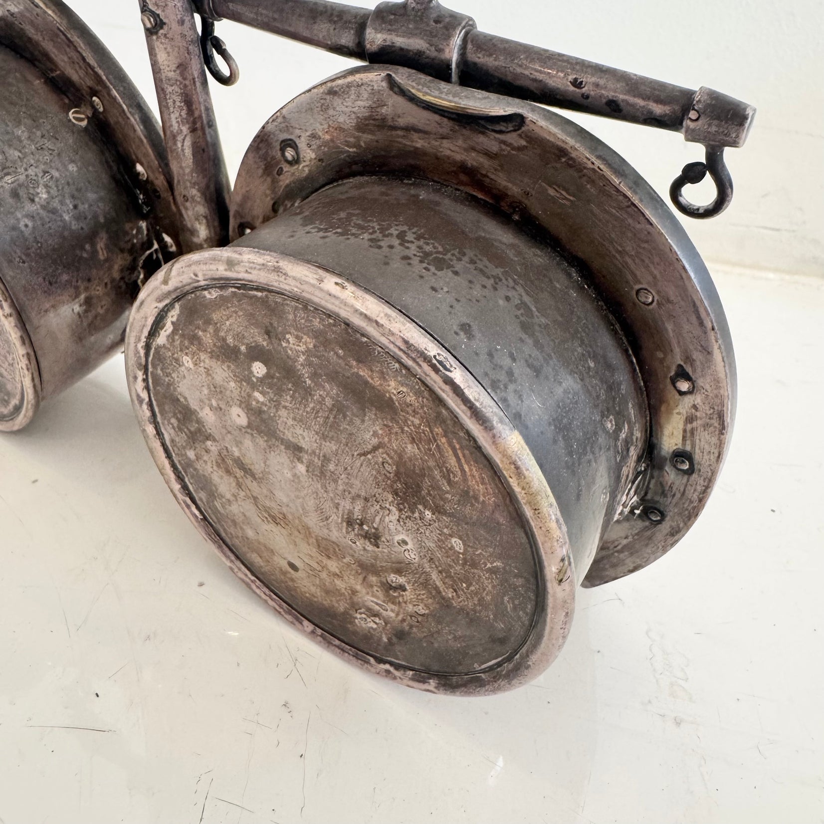 Hunting Clock and Barometer