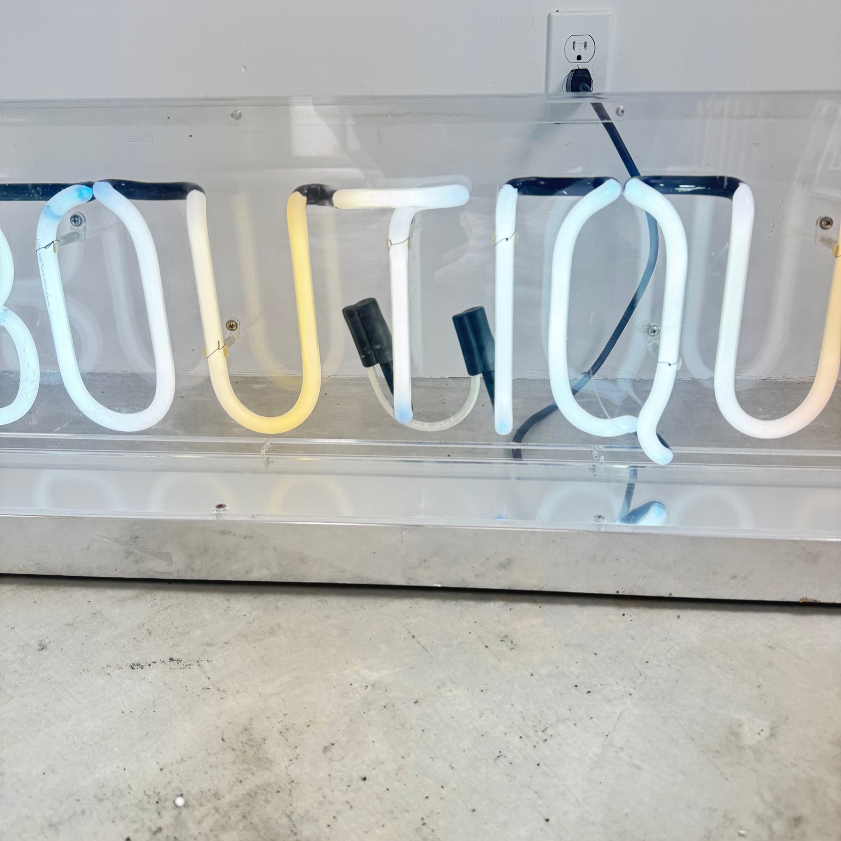 Neon Boutique Sign