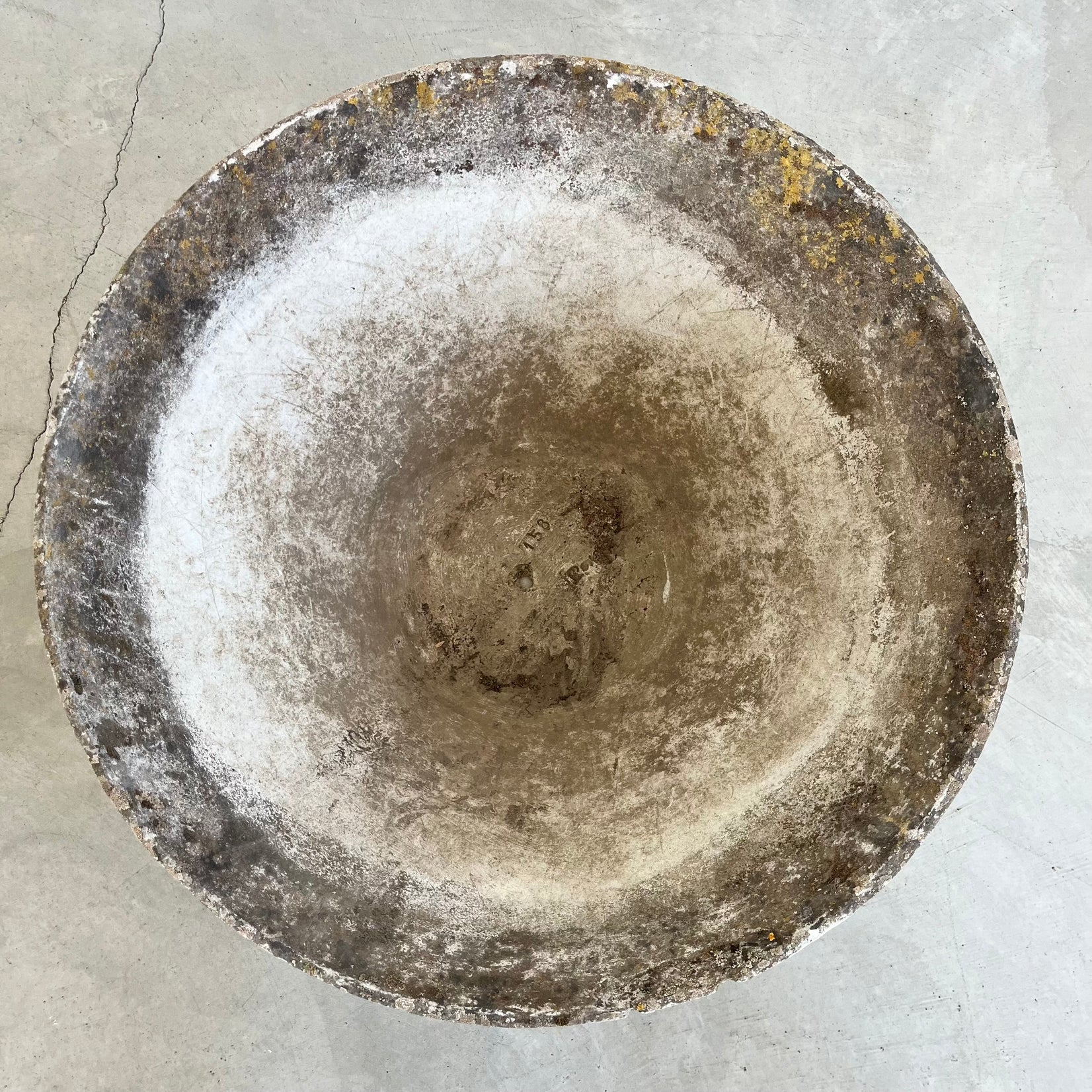 Willy Guhl Concrete Cone Flower Pot, 1960s Switzerland