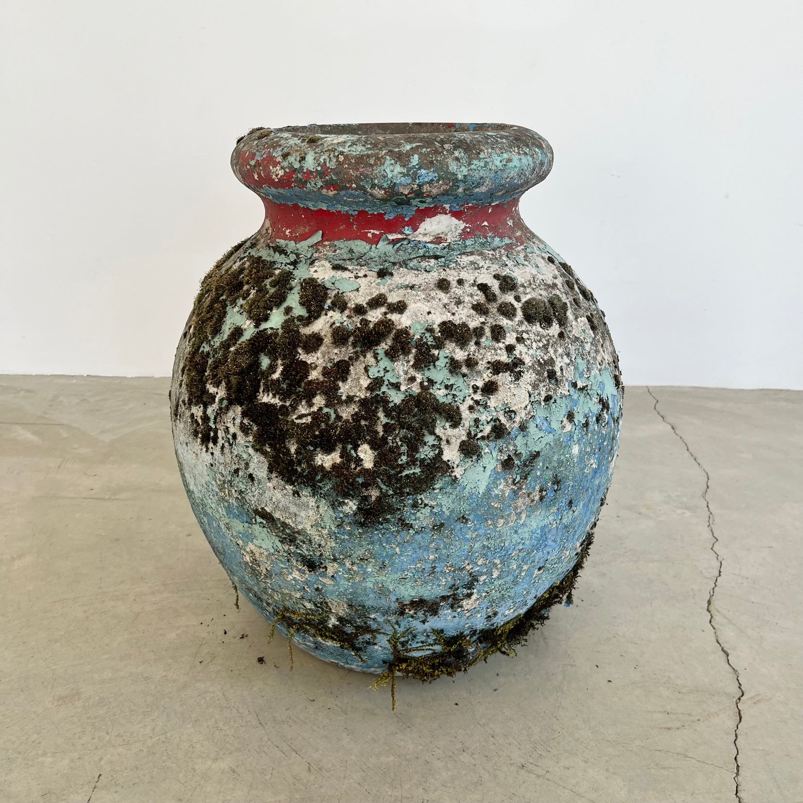 Willy Guhl Olive Jar Planter, 1960s Switzerland