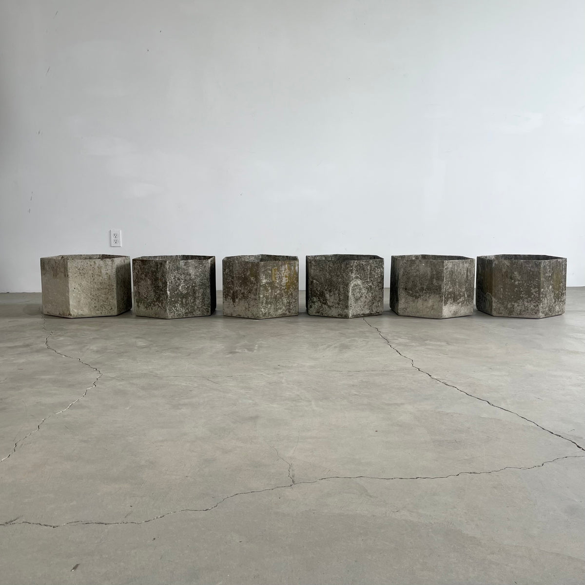 Hexagonal Fibercement Planters