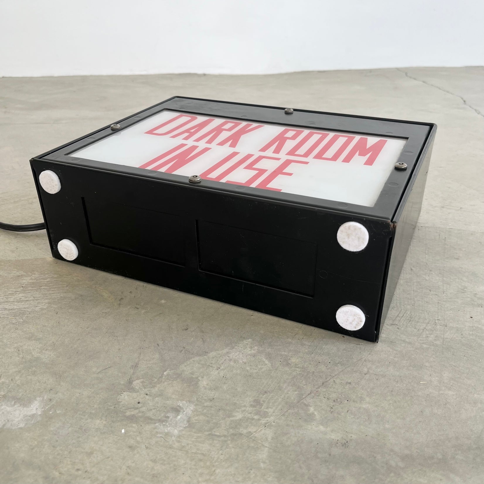 "Dark Room In Use" Illuminated Sign