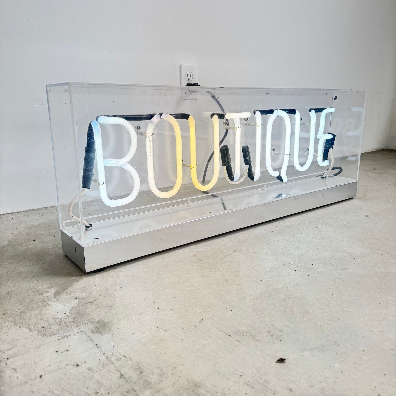 Neon Boutique Sign