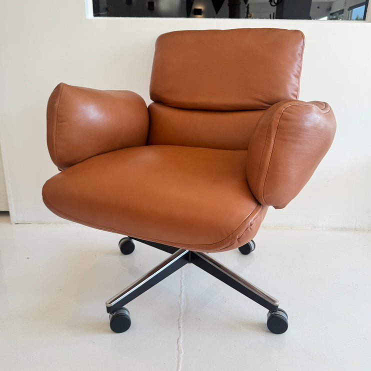 Saddle Leather Desk Chair