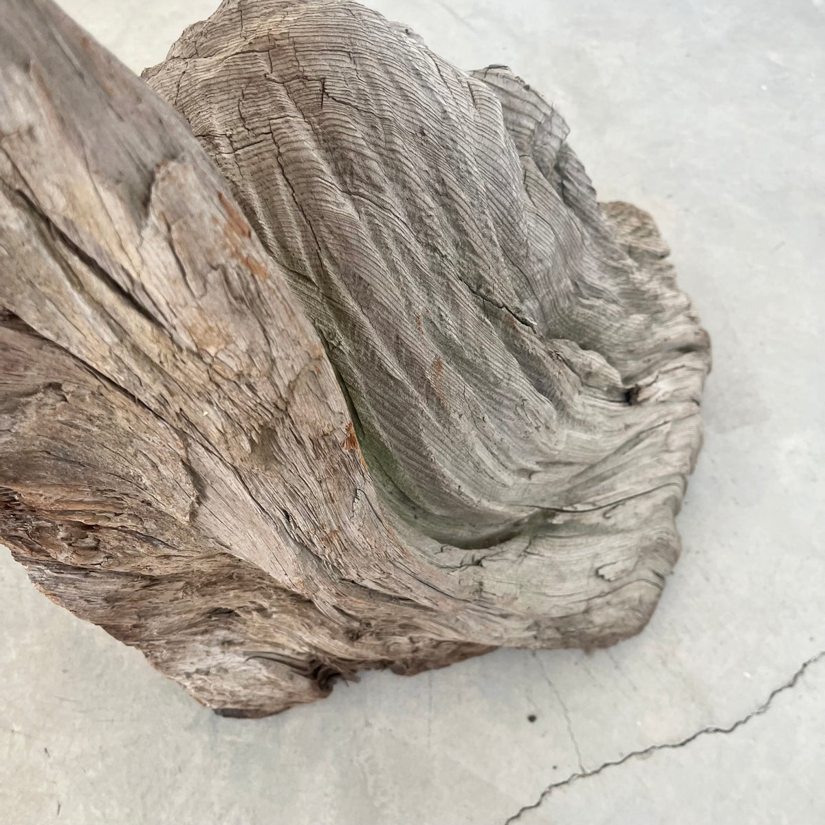 Hand Carved Wood Spirit Sculpture