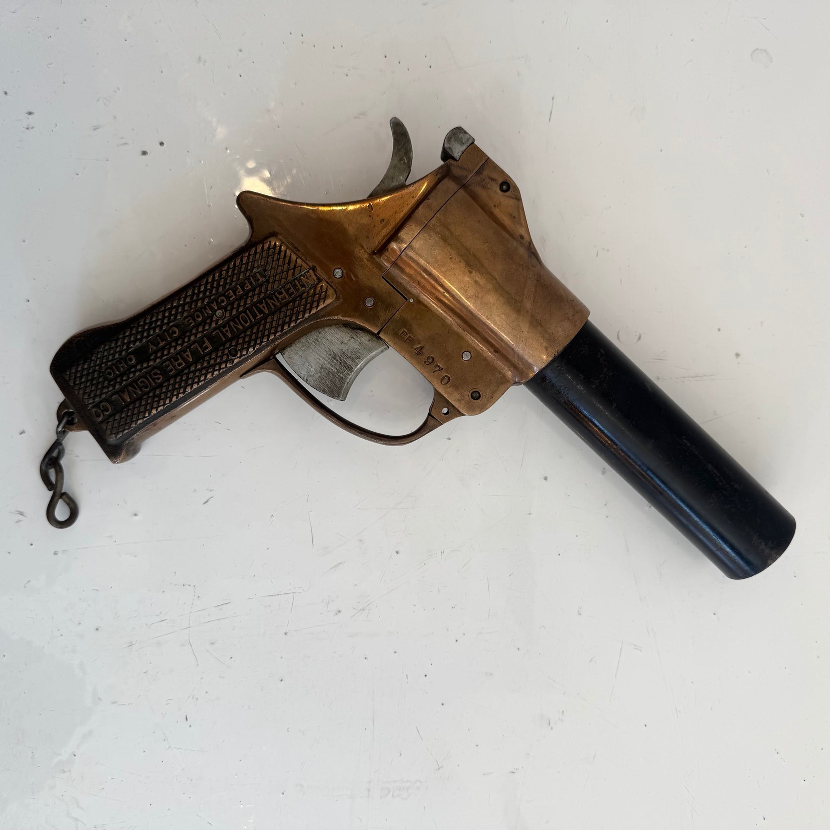 WWII Brass Flare Gun