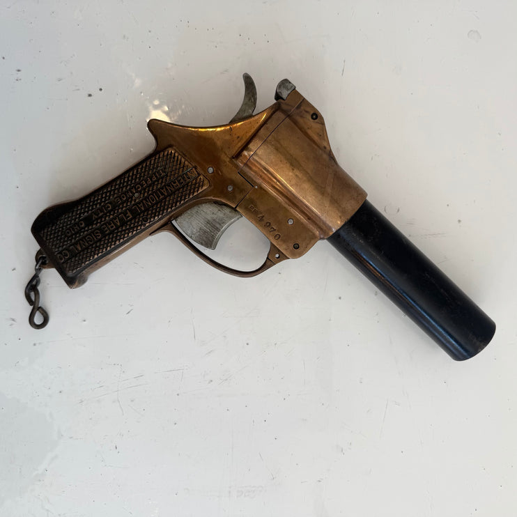 WWII Brass Flare Gun