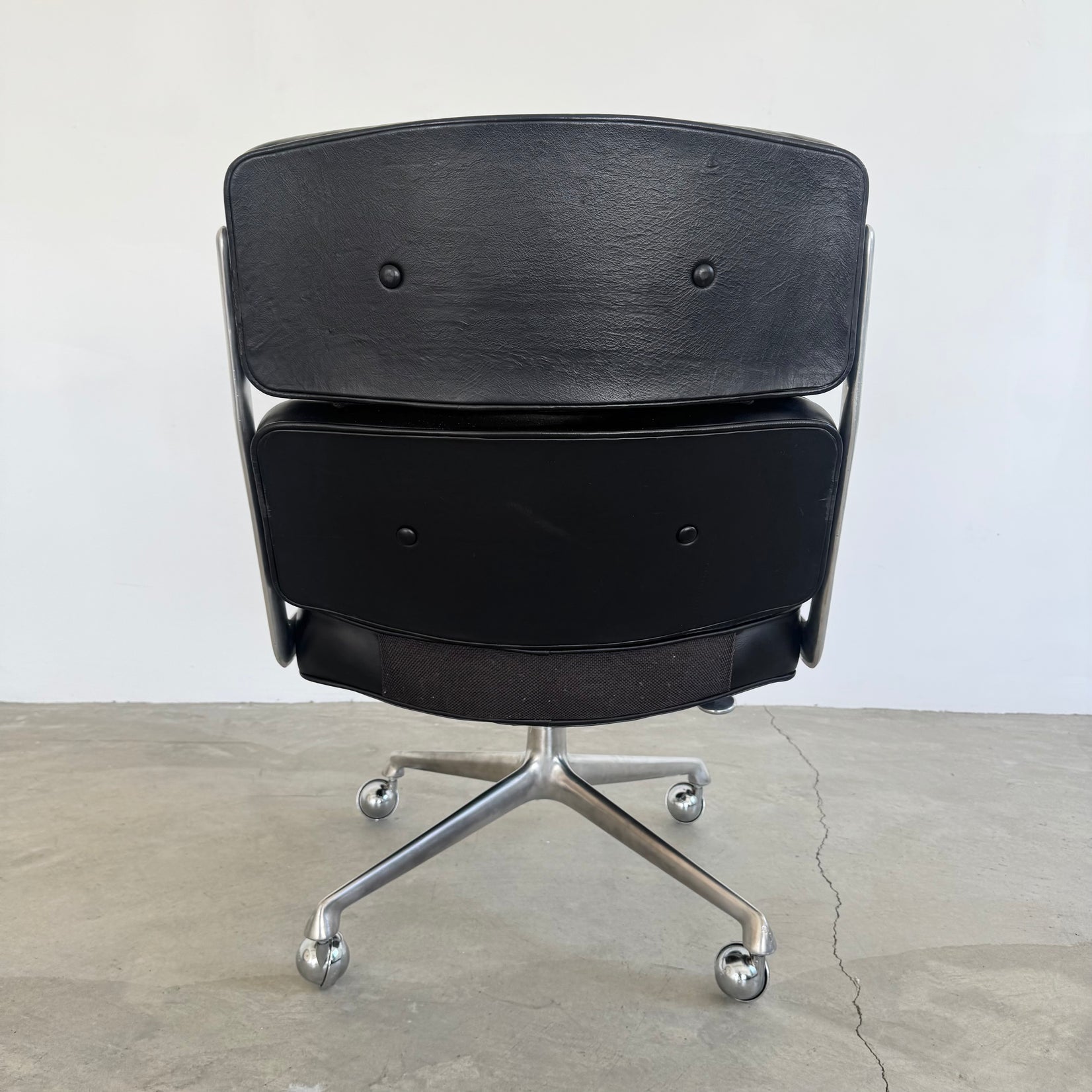 Time Life Chair in Black Leather