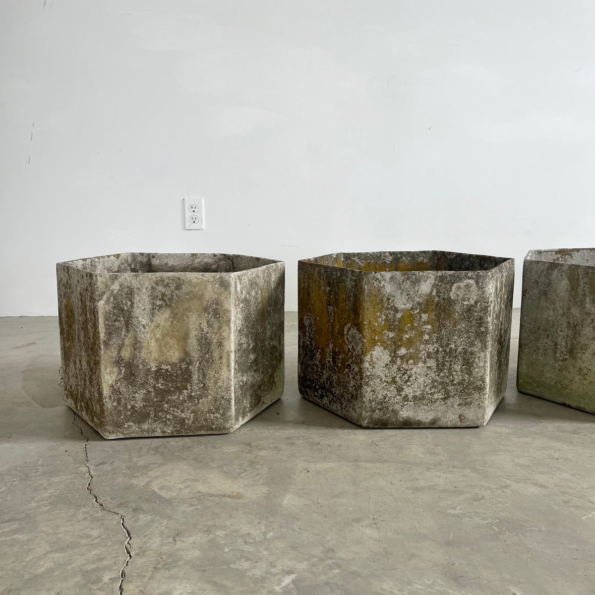 Hexagonal Fibercement Planters