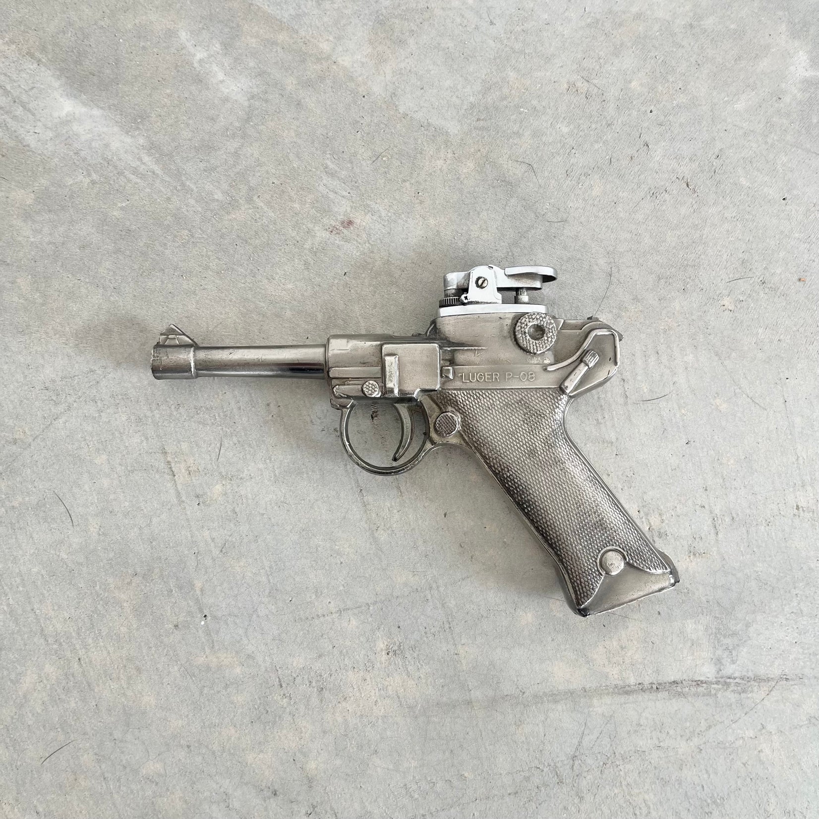 Luger Gun Table Lighter